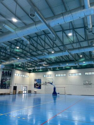La società napoletana Graded realizzerà gli impianti d'illuminazione per i campi basket per disabili negli Emirati Arabi