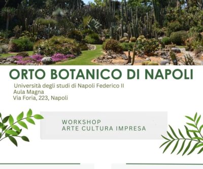 Banner di promozione dell'evento Arte Cultura Impresa
