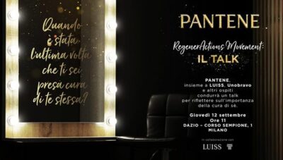 Pantene promuove il self-care femminile con il progetto RegenerActions, in collaborazione con l'Università Luiss.