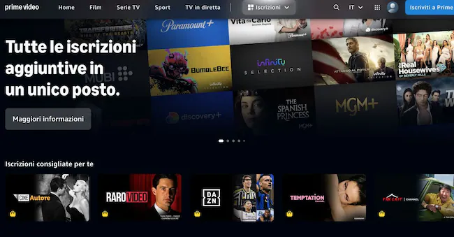 Dal 28 febbraio 2025 Dazn non sarà più su Prime Video a causa del rifiuto di Amazon di adottare il sistema di misurazione Auditel.