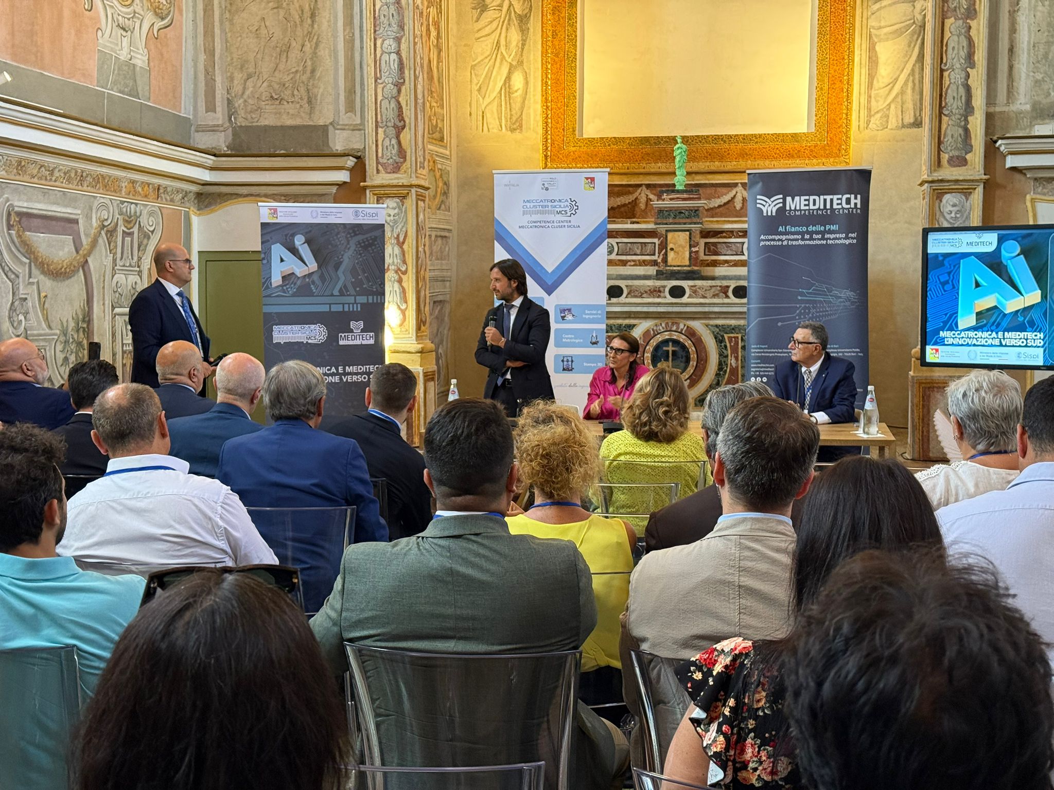 Accordo tra il Centro di competenza MedITech e il Distretto produttivo Meccatronica della Sicilia