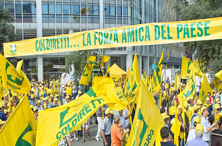 Made in Italy: Coldiretti, cibo prima richezza del paese, vale 20 finanziarie