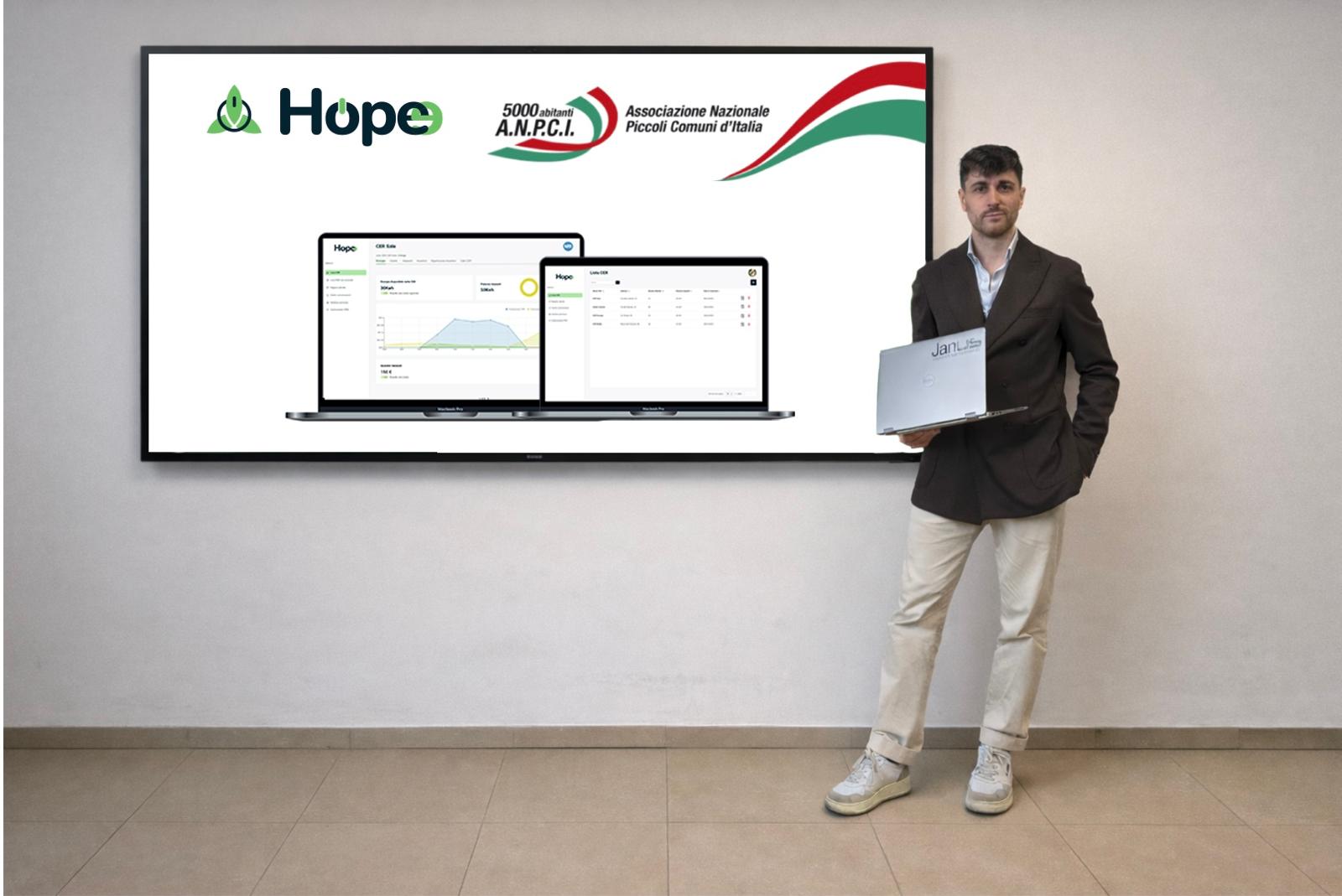 “Hopee”, i Piccoli Comuni italiani scelgono una piattaforma made in Napoli per la transizione energetica