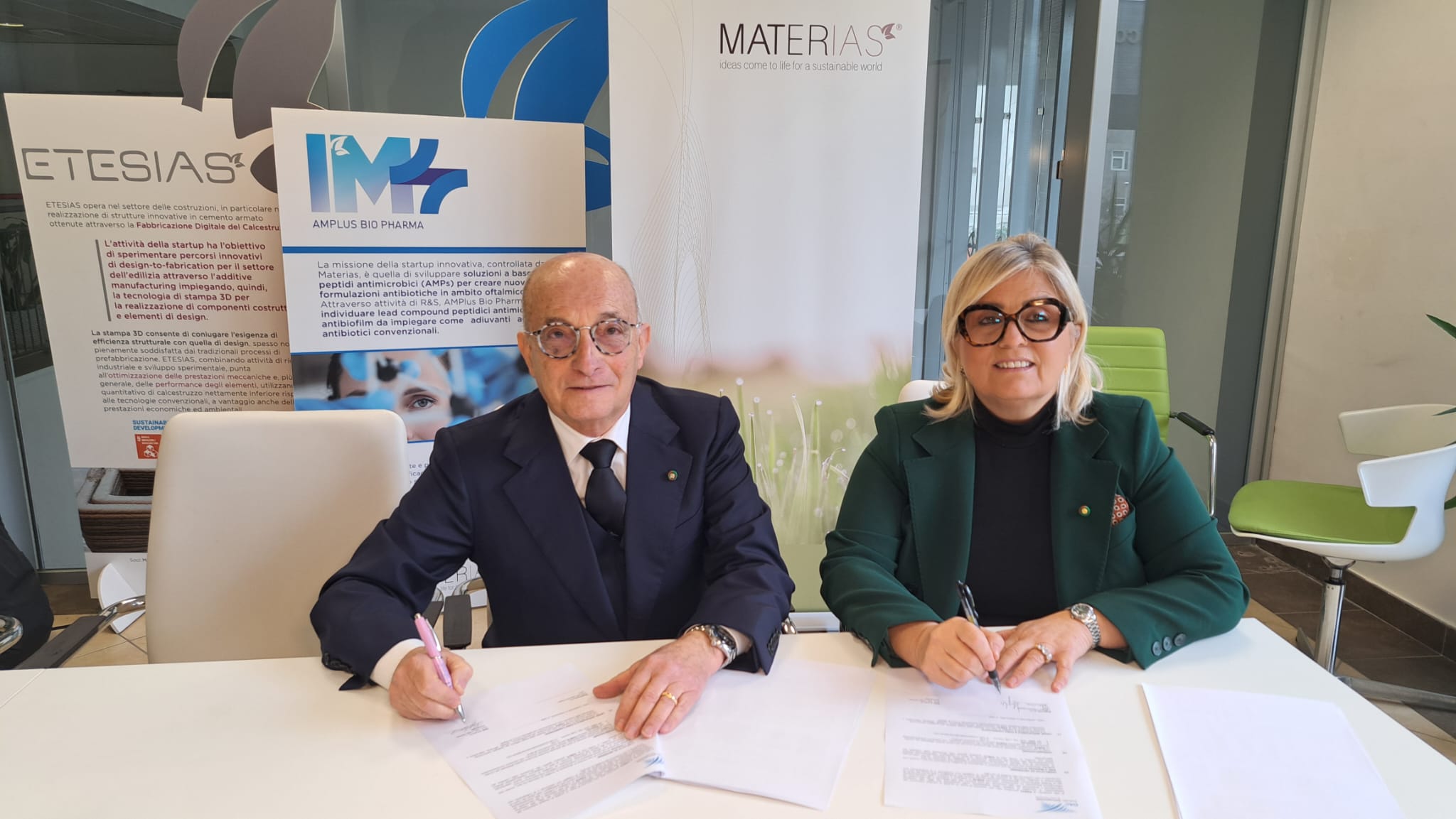 Aerospazio, accordo tra Materias e DAC per lo sviluppo di materiali innovativi e processi produttivi avanzati